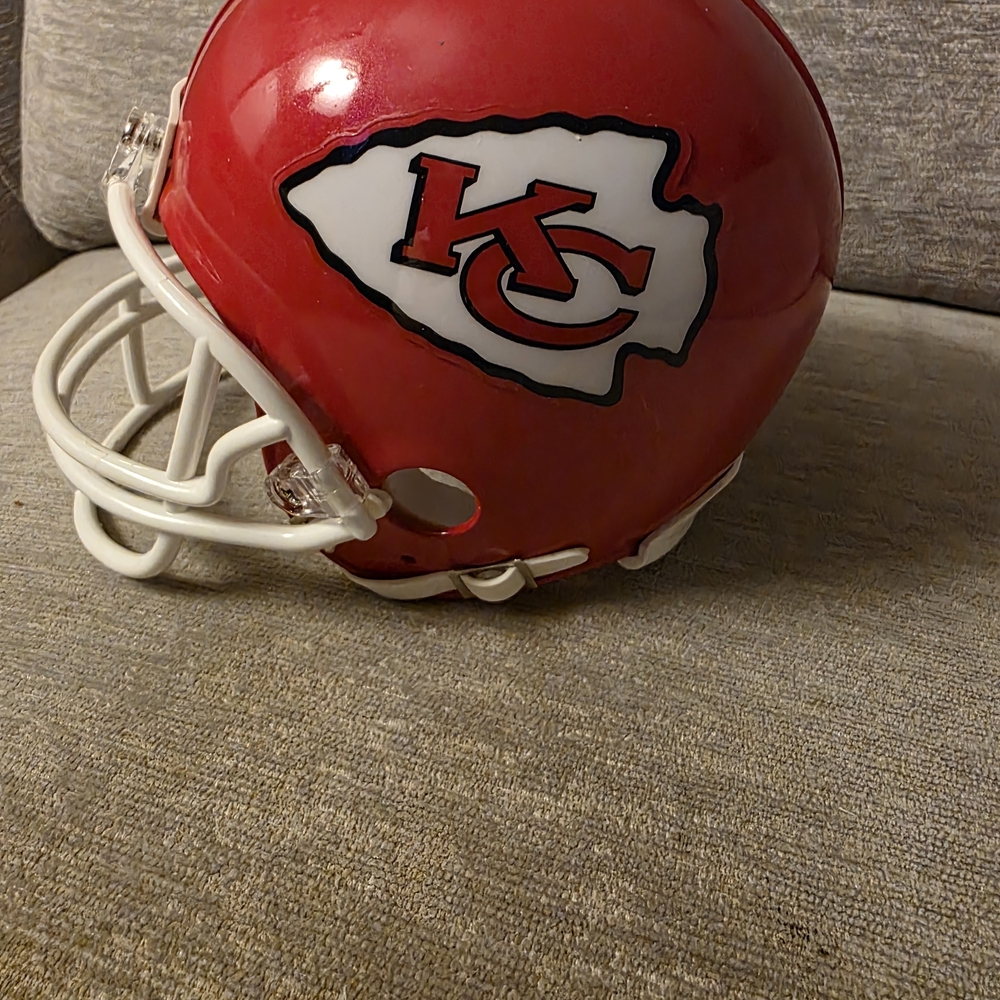 Kansas City Chiefs Signed Mini Helmet- "Derrick Johnson"